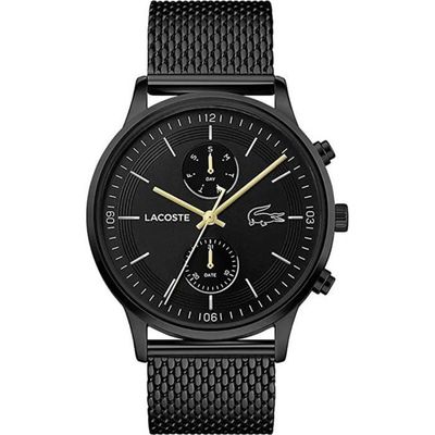 Montre noir lacoste shop