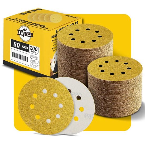 Kit Ponceuse à Bol Pour Tour à Bois - 75 Disques Abrasifs Auto-agrippants (grains 60 à 320) - Diamètre 1/2/3 Pouces - Poignée Bois Et Tête Réglable - 1