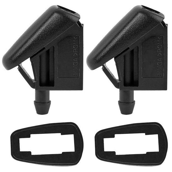 Gicleur Lave-Glace AERZETIX C66501 - Compatible 7D1 955 985A, Montage Sur Capot