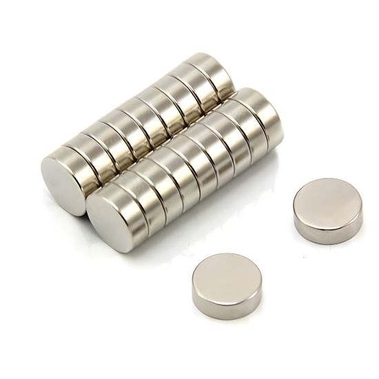 CHE Aimant En Néodyme Rond 12 Pcs Aimant Néodyme 30x5mm Heavy Duty