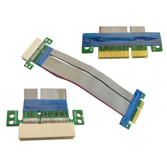 Riser PCIe Gen 4.0 Kalea-Informatique - Nappe Extension X4 Mâle Vers Femelle, 64 GT/s