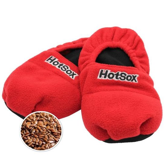Chaussons chauffants graines de lin best sale