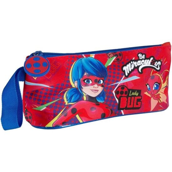 Mini tui Scolaire Lady Bug et Chat Noir Trousse Color e Enfant