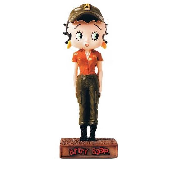 Figurine Betty Boop Collection N°15 - Style Militaire, Collectionneur - Produit Dérivé Betty Boop