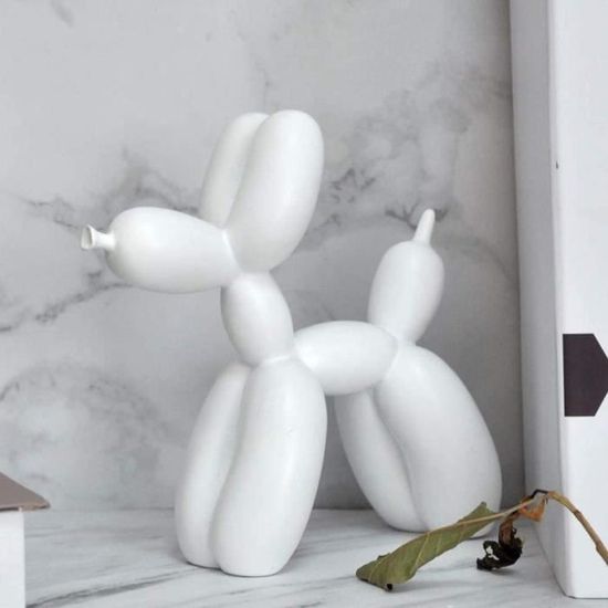 Créatif Lapin De Ballon Figurines,Drôle Enfants Anniversaire Enfants pour  La Maison Décor Ornements,Jeff Koons Lapin Statues,Résine Animal Art  Sculptures-D 25x12x8cm(10x5x3inch) : : Cuisine et Maison