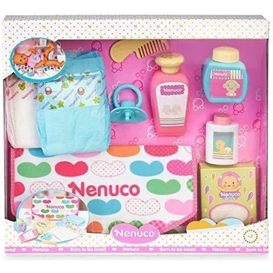 Nenuco-bolso Changement, accessoires pour changer de couche en poupée, cadeau idéal pour les enfants