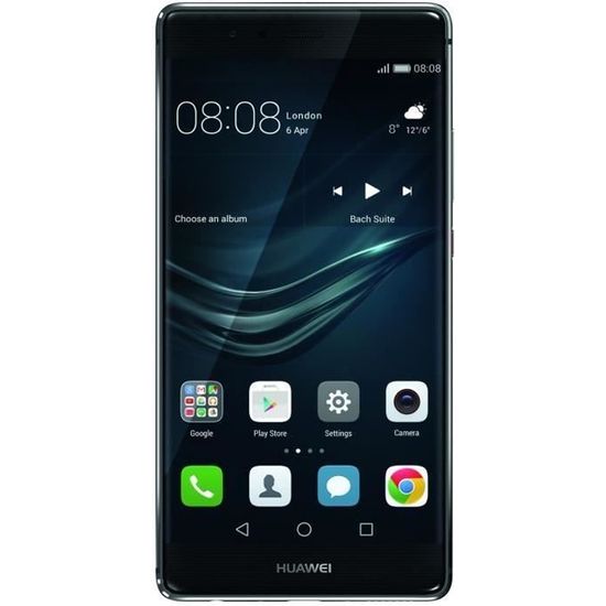 Téléphone portable Huawei P9 Plus - Jaune - Double caméra - Lecteur d'empreintes digitales - 4Go RAM - 64GB ROM