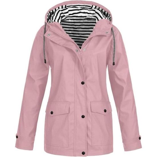 Manteau D'extérieur Femme Nordic Alpine - Couleur Marine Et Lilas, Taille S (12-14) - Occasion Très Bon état