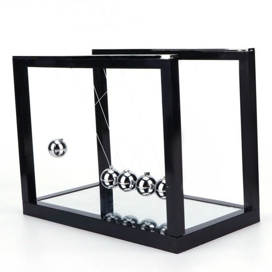 Atyhao Ornement De Bureau Perpétuel, Balançoire électromagnétique En Métal, Jouet Science, 14cm