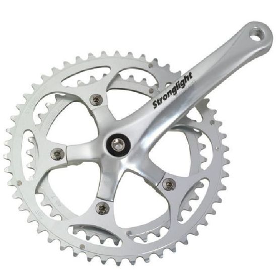 Pédalier Pliable En Alliage Aluminium 48 Dents 170mm - Pour VTT, Vélo Route, Vélo Pliant