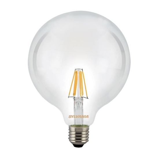 SYLVANIA Ampoule LED à filament Toledo RT G120 E27 7,5W équivalence 75W