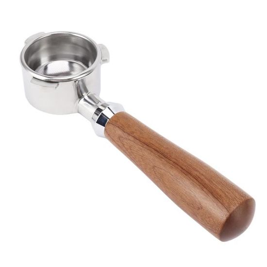 Poignée Porte-filtre Expresso Sans Fond - 3 Oreilles, En Alliage Alu, Pour Machine à Café Professionnelle Ou Maison