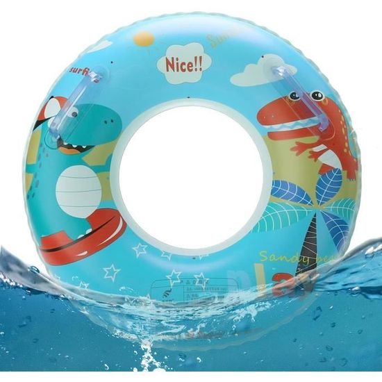 SPLASH! Bouée Gonflable 90 Cm Fruits - Flotteur Piscine PVC Durable Pour Adultes Et Enfants Jusqu'à 80 Kg
