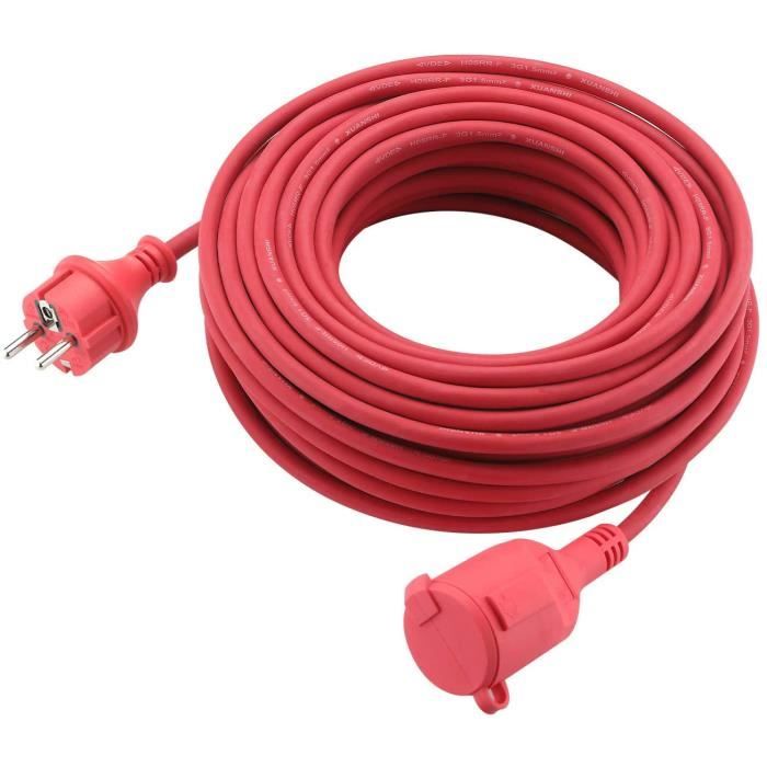 Verlängerungskabel 15 M, 3G1,5 Mm², Orange – Robuste Verlängerung Für Garten, Werkstatt & Baustelle