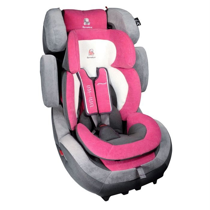 RENOLUX Siege auto Step 1/2/3 Rose - Achat / Vente siège auto RENOLUX Siege auto  Step 1/2/3 - Cdiscount