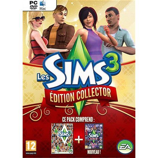 Electronic Arts Bipack Noel Sims 3 + Sims 3 Acces Vip / Jeu PC