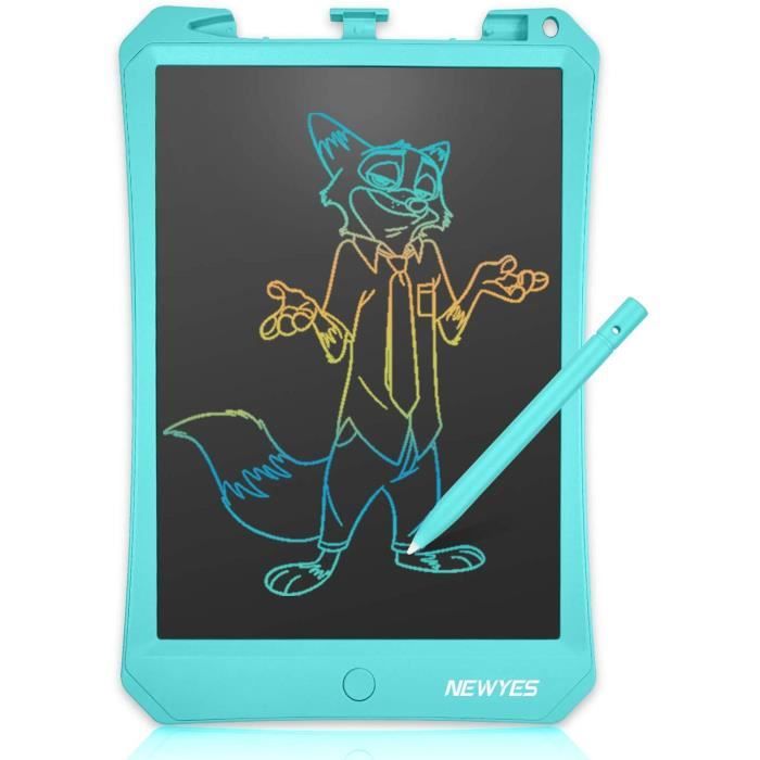 Calculatrice NEWYES Avec Tablette D'écriture 6,5" - Solaire Et Piles, Stylet Inclus, Portable, Pour école Et Bureau