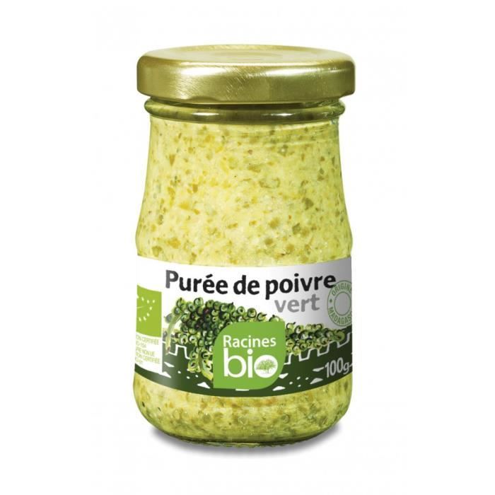 Purée de poivre vert 100gr