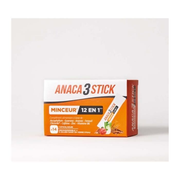 Anaca 3 Minceur 12 en 1 14 Sticks