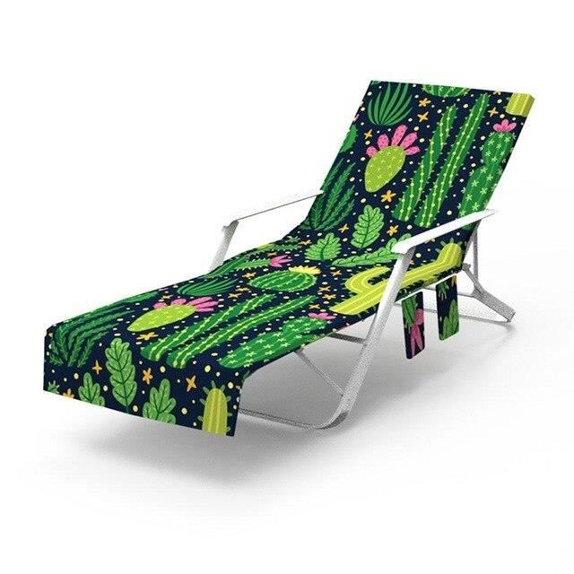 Nouveau imprimé microfibre soleil chaise longue plage couverture serviette vacances jardin pisc - Modèle: 1 75x215cm - KSYYMJA05904