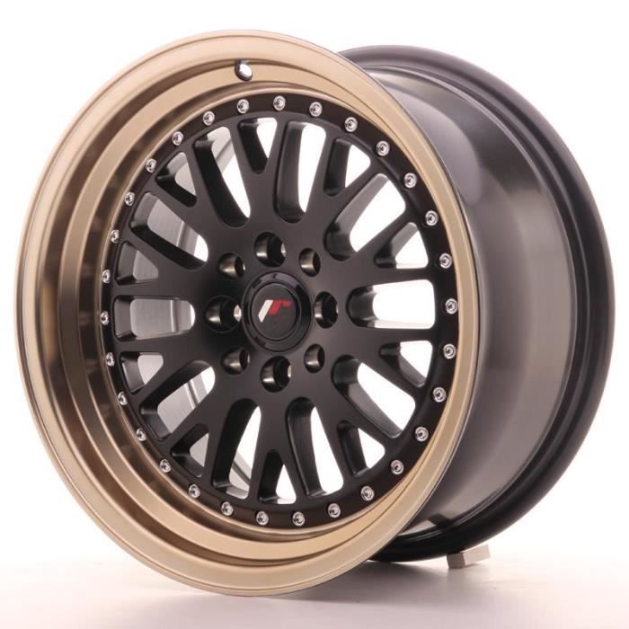 Jante 16 JR10 16x8 ET20 4x100/108 Noir