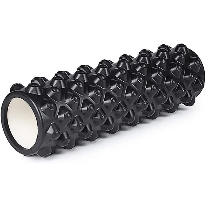 Rouleaux en mousse Rouleau De Massage Petit Yoga Pillar Fascia Rouleau Idéal pour Desserrer La Boule De Rouleau Noir du T252