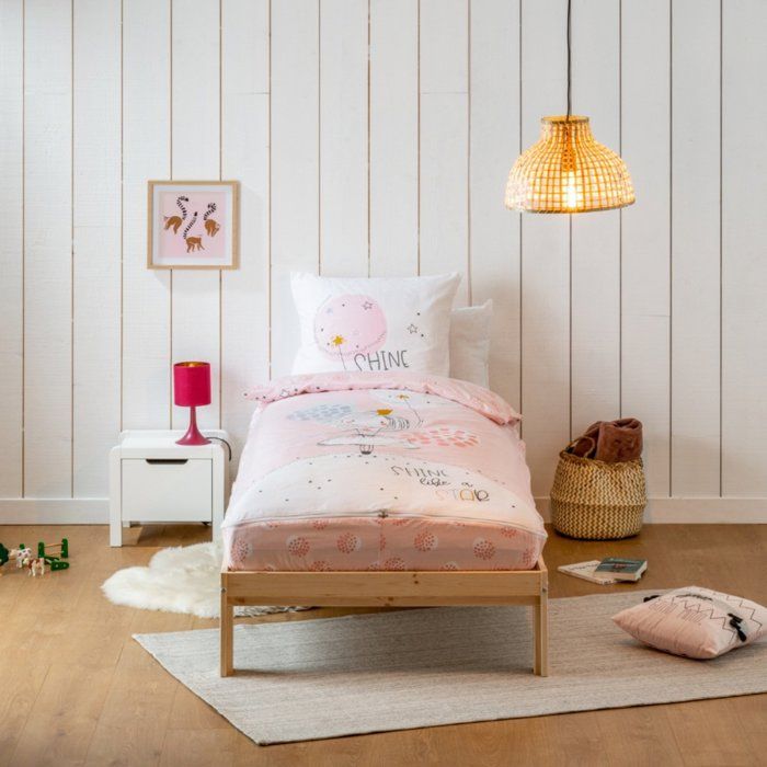 BLEU CALIN Le Rechange Caradou Shine - Couchage tout-en-un pour enfant - Sans couette - 90x190cm