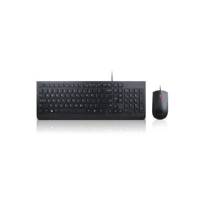 LENOVO Ensemble clavier et souris Essential Wired Combo - USB