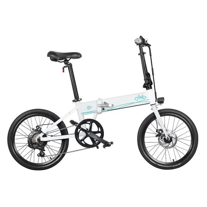 Vélo électrique 20 ' pliable-FIIDO D4s 10.4Ah 36V 250W 30km/h-blanc