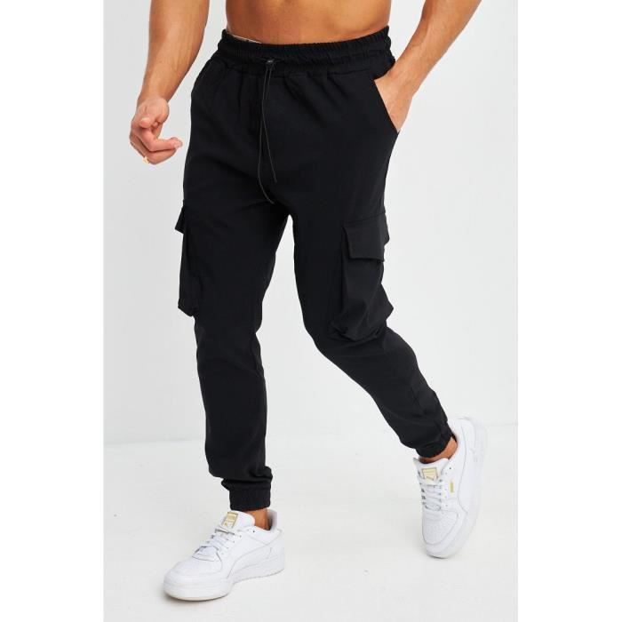 Pantalon cargo noir