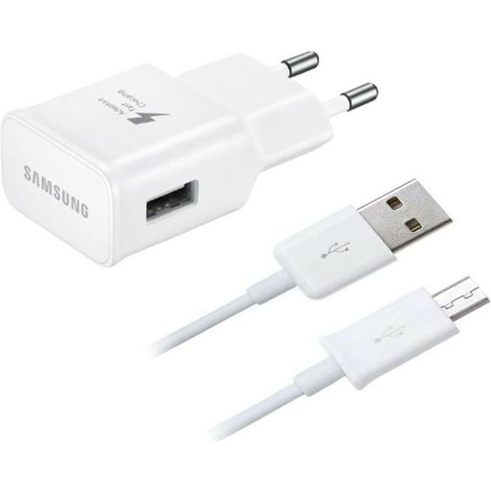 Chargeur rapide SAMSUNG d'origine + CABLE