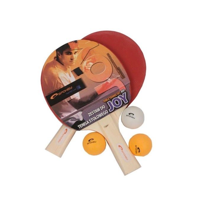 JOY SET - 2 Raquettes de Tennis de Table- Ping-…