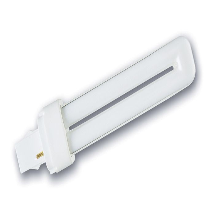 Ampoule fluocompacte Lynx D G24d2 - 18 W - blanc brillant - 4 000 K - boîte