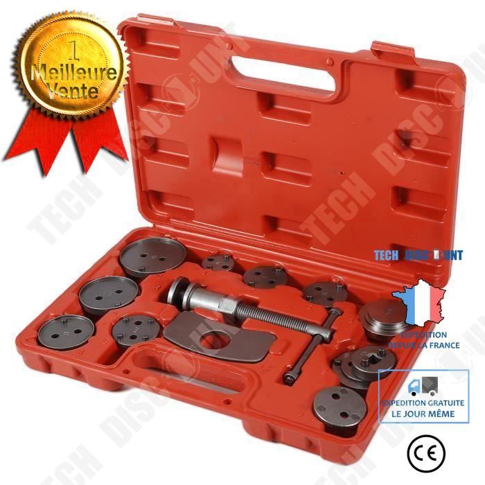 TD® Coffret Set Repousse Piston Étrier de Frein 13 Pièces / Outil de freinage papillon de réglage de cylindre de frein 13 pièces