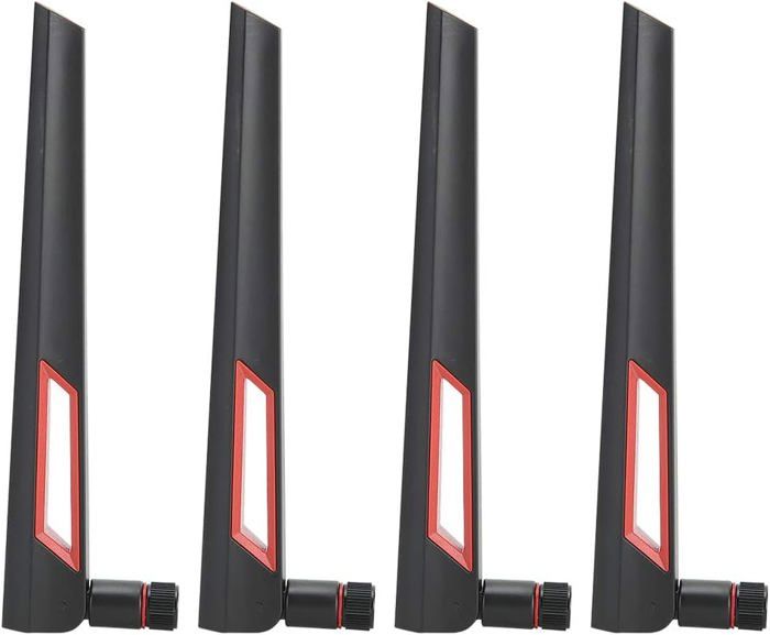 2 Antennes WiFi 2DBi/6DBi - Double Bande 2,4GHz - SMA Pour Routeur, Carte Réseau - Améliore Ton Signal