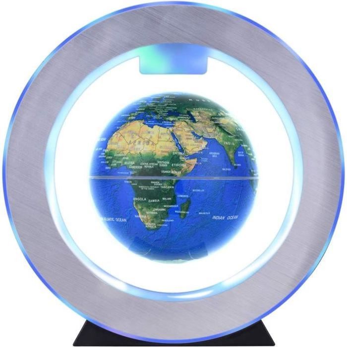 GLOBE TERRESTRE Globe Flottant Maglev de 4 Pouces Globe Terrestre ...