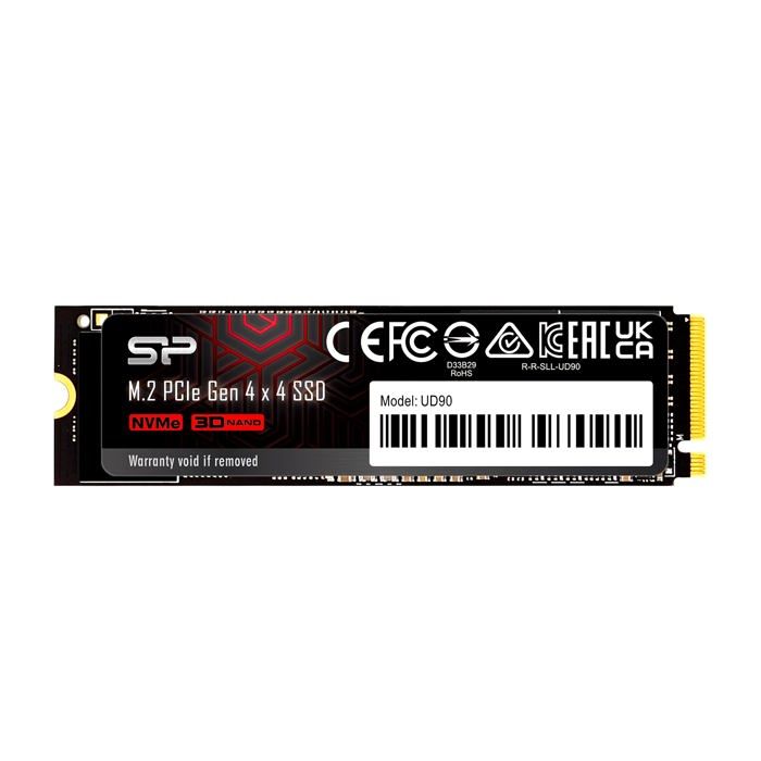Disque SSD Interne – Silicon Power – UD90 2280 1To – NVMe PCIe Gen4x4 M.2 Lecture Écriture 5000 4800 Mo/s