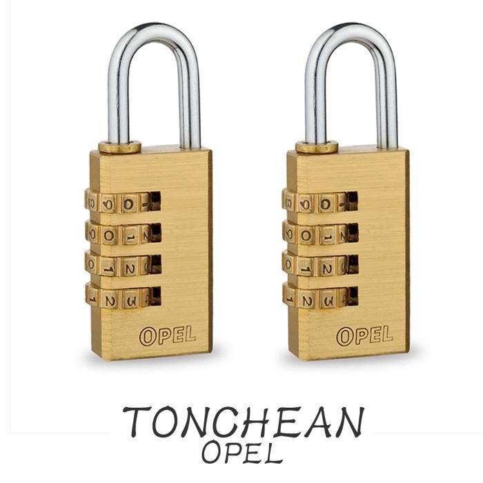 6 Cadenas à Code 4 Chiffres - Serrures Combinées Pour Casier, Garage, Jardin