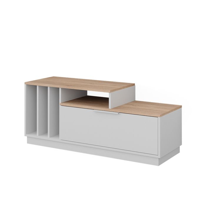 Buffet bas Betti 120x49.9cm avec 1 porte Blanc/Sonoma Vicco 51713 Buffet bas Betti 120x49.9cm avec 1 porte Blanc/Sonoma Vicco 51713