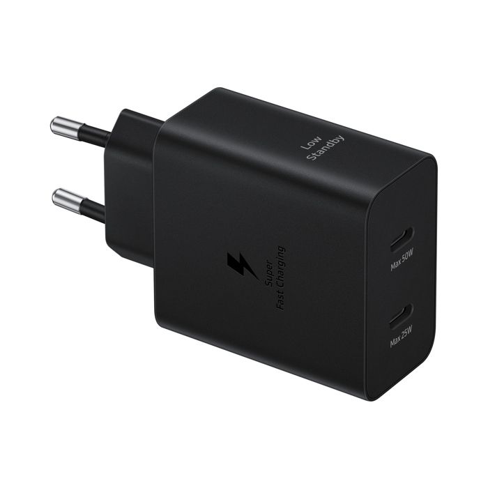Chargeur secteur USB C SAMSUNG EF T5020XBEGWW Câble Type‑C Prise EU