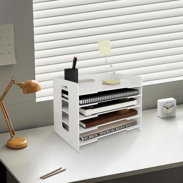 Tatay Set de Bureau en Plastique Blanc Pergamon Taille M | Leroy Merlin