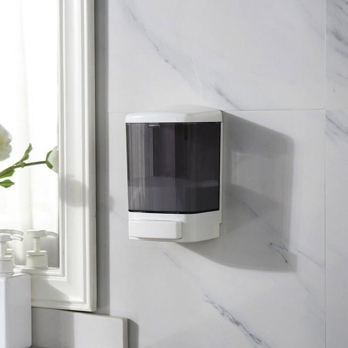 Distributeur De Savon Manuel 1000ml - Capacité Grande, Neuf, Pour Salle De Bain
