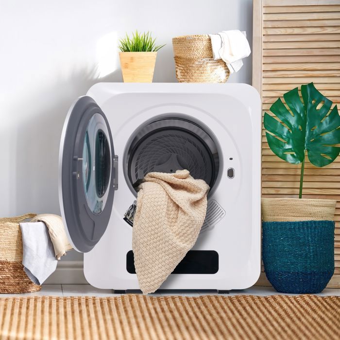 Sèche-linge portable 4kg - 6 modes de séchage - Désinfection UV - Blanc - Generique