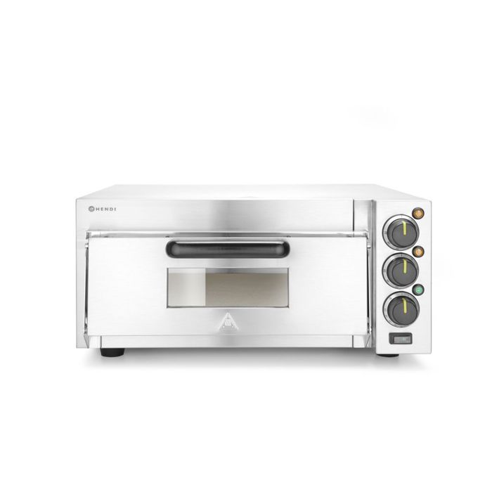 Four à pizza compact - Argent - 230V/2000W - 580x560x(H)275 mm - Hendi