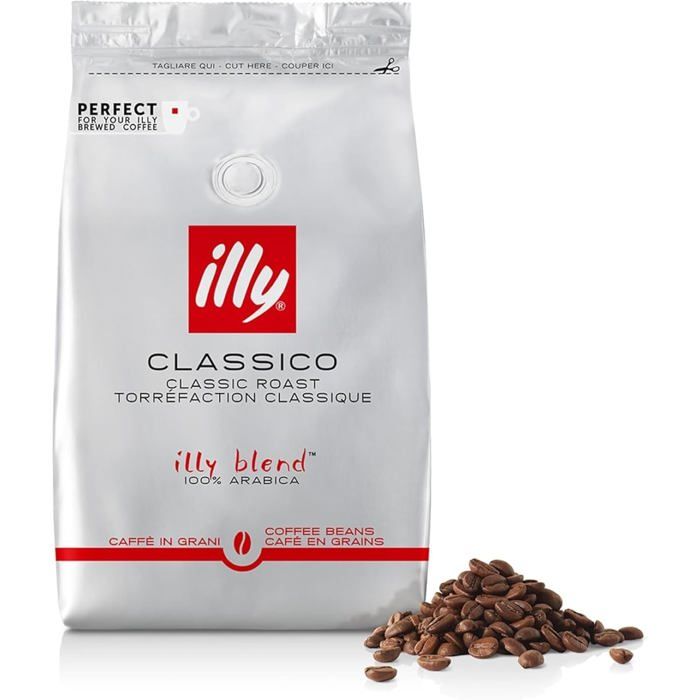 Café en grains Classico 500 g 100% Arabica notes fleur d’oranger & jasmin Café en grains Classico 500 g 100% Arabica notes fleur d’oranger & jasmin