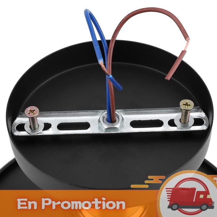 zerone Lumière moderne E27 Vintage plafond suspension lampe suspendue couloir éclairage linge lustre Type court 22*13 cm