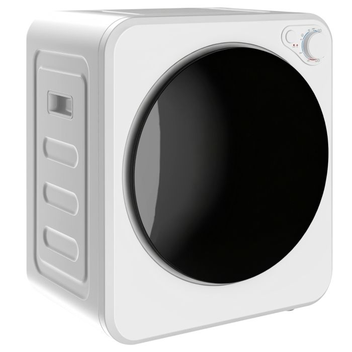 Séchoir à linge Mini 4 kg avecMini séchoir à linge 4 kg avec 5 programmes jusquà 60°C séchoir à évacuation dair 800W/400W avec ta