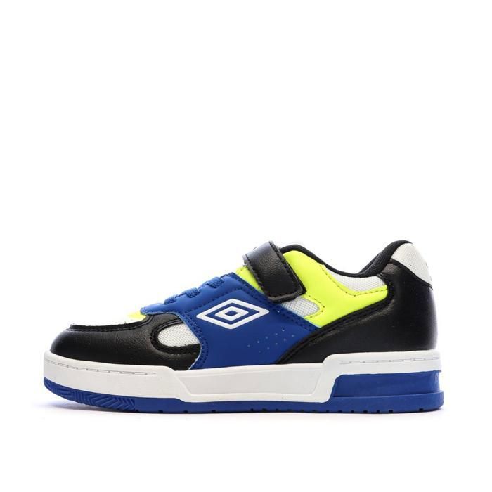 Baskets Noires/Bleu/Jaune Garçon Umbro Travys Baskets Noires/Bleu/Jaune Garçon Umbro Travys