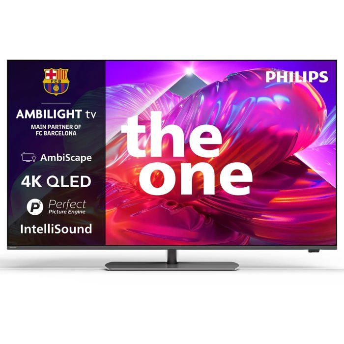 TV Philips QLED 50PQS9011 50 4K UltraHD 120Hz Smart TV Titan OS HDR10+ Ambilight - vue 1