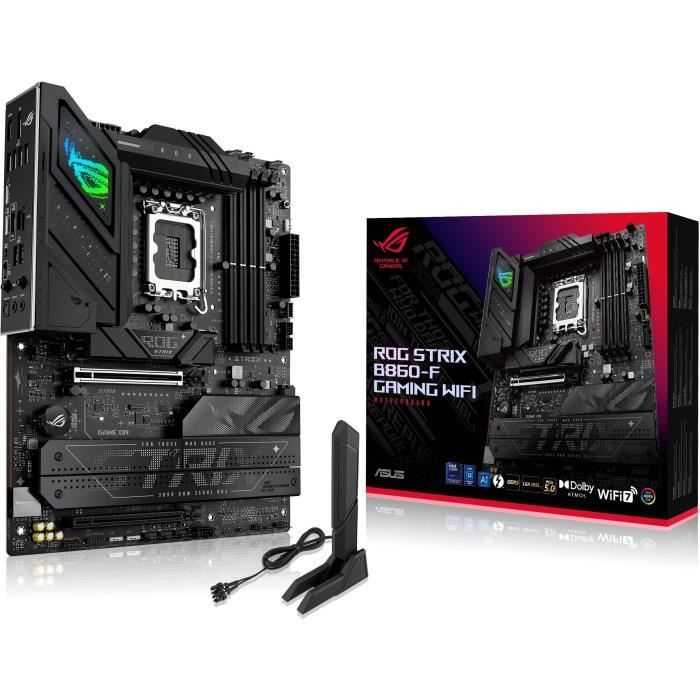 Carte mère – ASUS – ROG STRIX B860-F GAMING WIFI – Intel B860 LGA 1851 (Socket V1) ATX